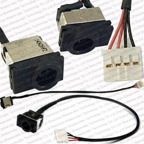 3 pieces/lot Genuine new Laptop DC Power Jack Cable Socket wire plug connector for Samsung NP 270E5E 270E 275 NP300E5E Series