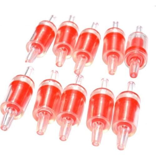 5pcs Home Fish Aquarium Air Pump Check Valve 5 X One Way Non-Return Check Valve Aquarium Co2 System Air Pump three colors