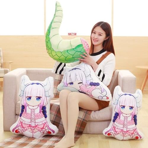 Anime FGO Saber Alter Dragon Maid Kanna Tohru Eromanga Sensei Izumi Sagiri YURI on ICE Cosplay Props Sleep Pillow Plush Doll Toy