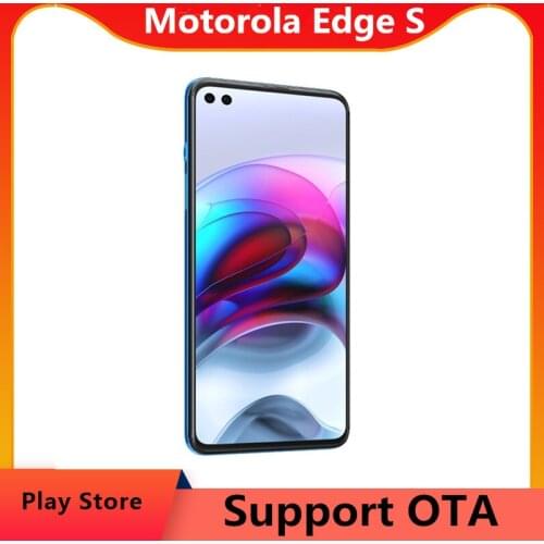 DHL Fast Delivery Motorola Moto Edge S 5G Android Phone 20W Charger 5000mAh 6.7" 90HZ 2520X1080 64.0MP Snapdragon 870 Octa Core