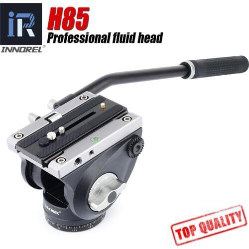 INNOREL H85 Video fluid heads SLR camera hydraulic damping Manfrotto panoramic video tripod head