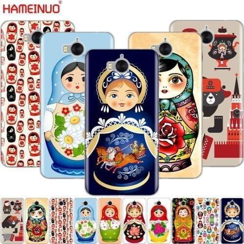 HAMEINUO Russian matryoshka Dolls Cute Luxury cell phone Cover Case for huawei honor 3C 4X 4C 5C 5X 6 7 Y3 Y6 Y5 2 II Y560 2017