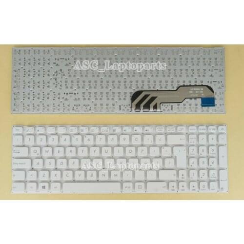 New Latin Spanish Teclado Keyboard For Asus F541N F541NA F541U F541UA F541UJ F541UV Laptop , White without Frame