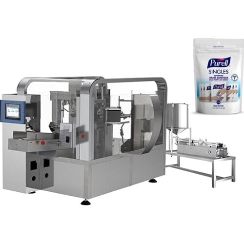 Alcohol Premade Pouch Fill And Seal Machine