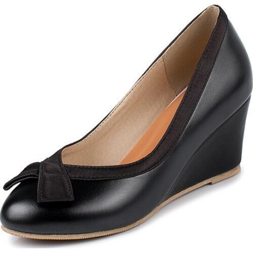 2019 age season new high-heeled wedge size 43 yards 30 - shallow mouth joker single woman shoes