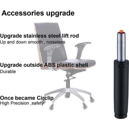 Adjustable Gas Lift Cylinder Chair Lifter Hydraulic Rod Cylinder Replacement Pneumatic Shock Office Chair Parts