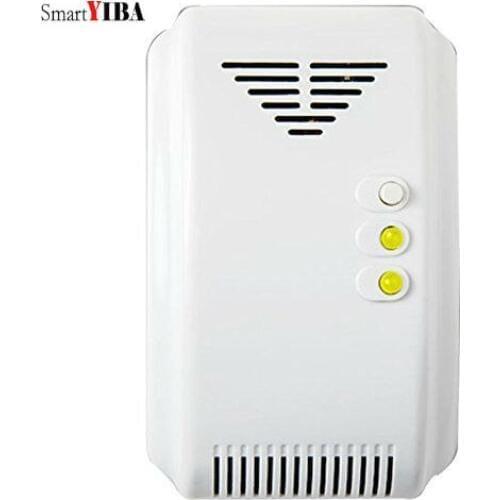 SmartYIBA Wireless Photoelectric Gas Detector For Home Security System 433mhz Gas Sensor
