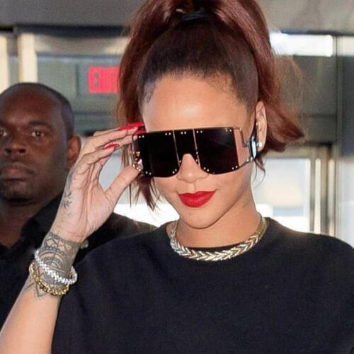 European New Square Sunglasses Women 2019 New Big Oversized Flat Top Sun Glasses Female Vintage Retro Shades For Women Men UV400