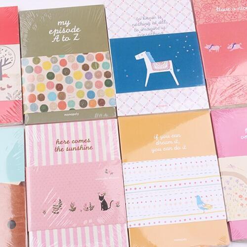 1PC Novelty Cartoon Notepad 48 Pages School notes Office Stationery Notebook student Diary Caft supplies (ss-1712)