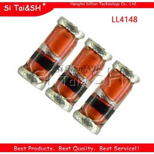 100PCS LL4148 LL-34 1N4148 IN4148 High-speed switching diodes