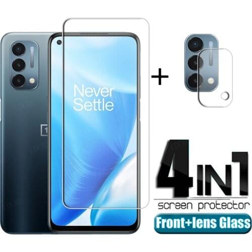 4-in-1 For Oneplus Nord N200 Glass For Oneplus Nord N200 Tempered Glass Screen Protector For Oneplus Nord N200 N 200 Lens Glass