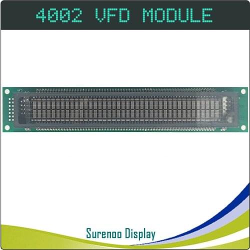 4002 40X2 402 Parallel VFD Display Screen Panel 40T202DA1J compatible with 4002 Standard LCD Module