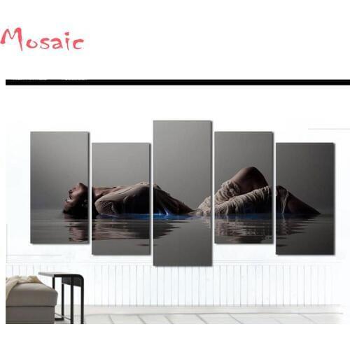 5d DIY Diamond Painting"Sexy lady"Full diamond Embroidery 5D Square/Round Drill Mosaic Wall Decoration,almaznaya,Multi-pictures