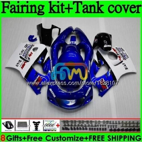 +Tank For SUZUKI GSXR600 GSXR 750 600 SRAD GSXR750 92BS.16 GSXR-600 96 97 98 99 00 1996 1997 Factory blue 1998 1999 2000 Fairing