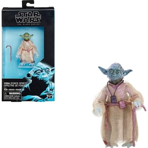 Hasbro Black Series Star Wars: the Last Jedi 6-inch Yoda Figure (force Spirit) toys for children