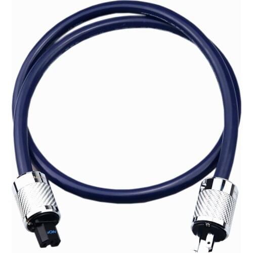 FURUKAWA FP-3TS762 OFC 6N HIFI Power Wire for Audio TUBE Power Amplifier CD Carbon fiber US AU plug HIFI Power cable