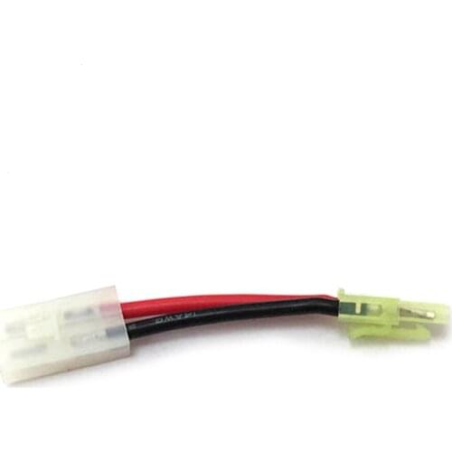 Small Tamiya male to Big Tamiya female dapter Converter cable 50mm for RC Lipo Battery
