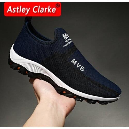 2021 Summer Mens Mesh Casual Running Shoes Lightweight Breathable Fashion Slip-On Sneakers