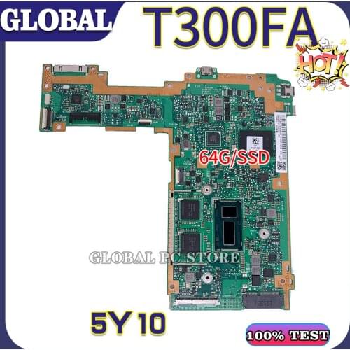 KEFU for ASUS laptop motherboard T300F T300FA T300 mainboard 100% test OK 5Y10 4G-RAM