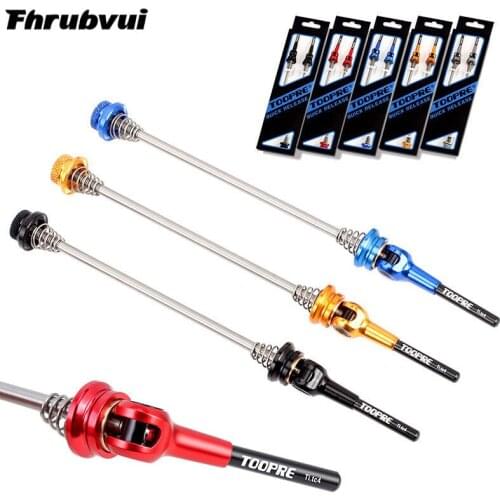 Mountain bike quick disassembly titanium alloy extended axle road wheel set flower drum fixed pull rod Bicycle repair kit