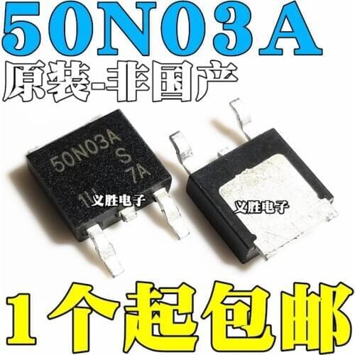 Original new 100% N-channel field effect MOS tube SUD50N03A KIA50N03 50A 30V TO-252 power accessories