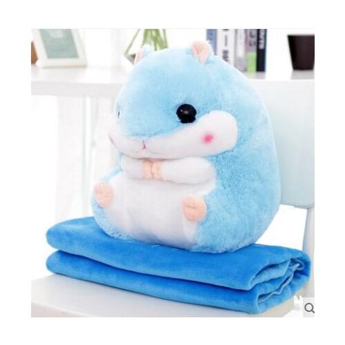 Sleep Pillow Super Soft Plush Mouse Plushie Doll Stuffed Rat Hands Warmer Blanket Plush Animal Toy Mascot Peluche For Children