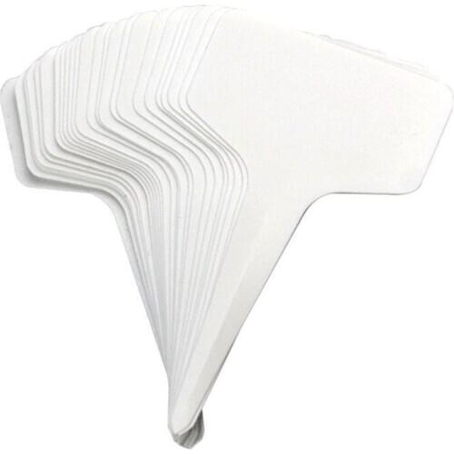Practical 50pcs Plastic Plant T-type Tags Markers Nursery Garden Decoration Tags for Plants Garden Decor Gardening Label