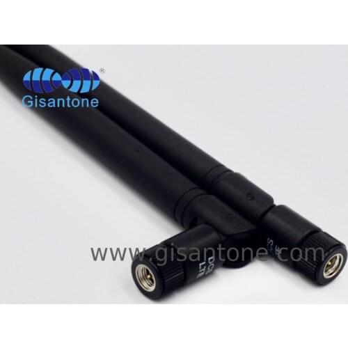 Manufactory 2g Gsm 868mhz 900mhz Omni Rubber Whip antenna High Quality Dipole With Rotating Sma Connector 5dbi