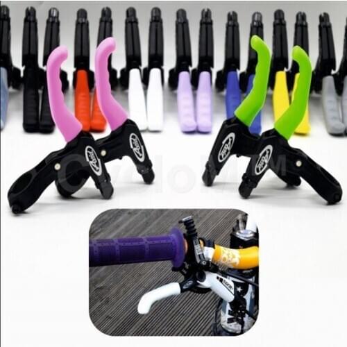 Silicone Moutain Bike MTB Anti-Slip Brake Lever Cover Grips Guard Protector