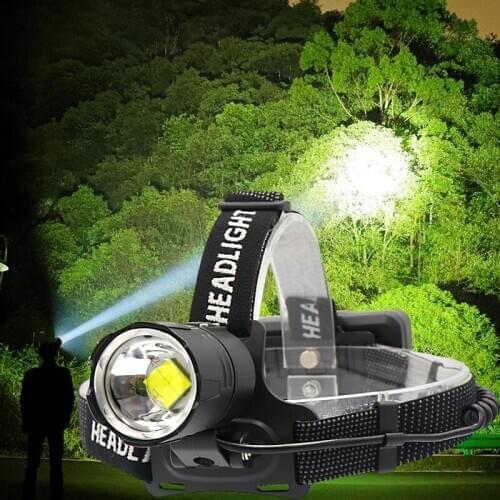 12000Lm led Headlamp USB headlight High Power lantern Head Lamp Light Waterproof Zoomable Flashlight 18650 for Fishing Camping