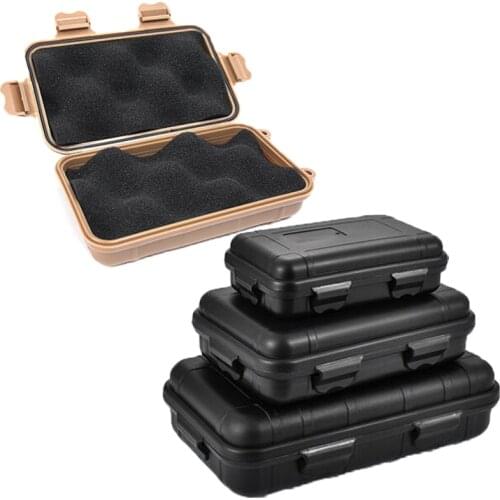 Tactical Storage Trunk Waterproof Box Seal Case Camping Fishing Bushcraft Survive Container Carry Travel Kit EDC Box Bag Gear