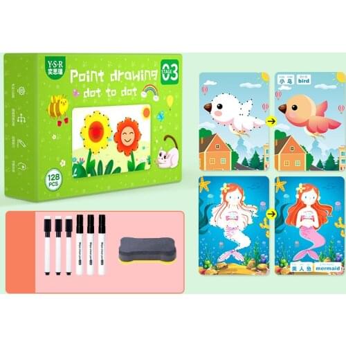 Magical Workbook Reusable Calligraphy Coloring And Drawing Children Doodle Painting Book Suitable For Students Children