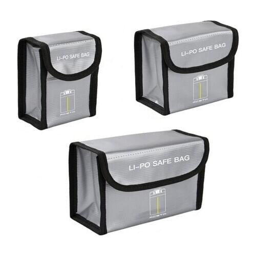 1/2/3 Battery Protective Storage Bag for DJI Mini 2 LiPo Safe Bag Explosion-Proof for DJI Mavic Mini Accessories