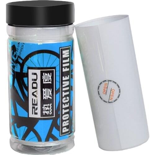 10x200cm Bicycle Frame Protector Bike Decal Sticker Protection Guard Transparent Tape Film M68D