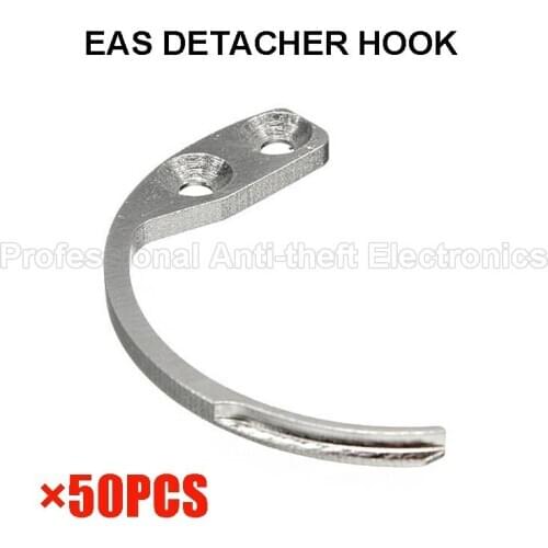 50Pcs/lot Detacher Hook Key Detacher Security Tag Remover Used For EAS Hard Tag Handheld Convenience Portable Mini One