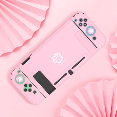 For Nintend Switch Case Cute Cartoon Full Cover Shell Joy-Con Controller Shell Hard TPU Cover Box For Nintend Switch Accessories