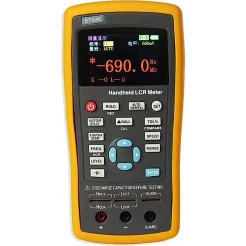Digital Multimeter Analog Tester True RMS Professional Multimeter DIY Transistor Capacitor NCV LCR Meter Testing ET430