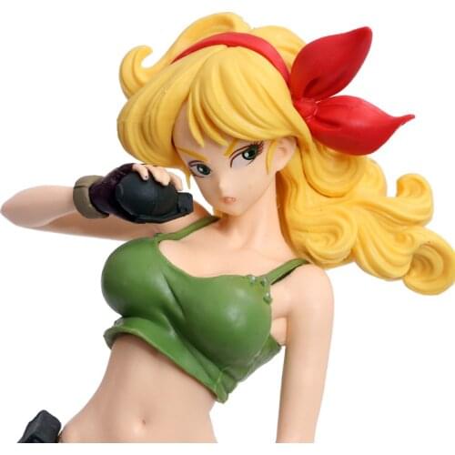 Super Warrior Japanese Anime Figure Gold Hair Ver. Action Figure Friend PVC Collection Model 25cm VIP Link76