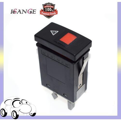 ISANCE Emergency Hazard Flasher Warning Switch Fit For Audi A4 S4 1996-2002 8D0941509E 8D0941509 (EMAD001) Wholesale/Retail