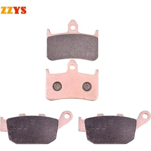 Motorcycle Front Rear Brake Pads Kit For HONDA CB250 CB250F Hornet NSR CB 250 NSR250 NSR250R NT400 NT650 Bros NC25 NT 400 650