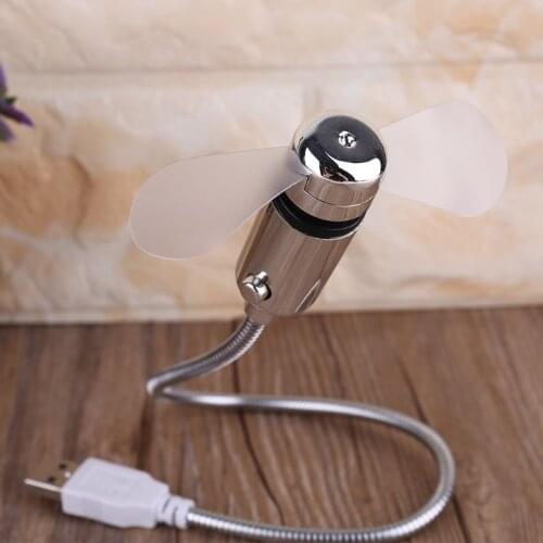 Mini Energy Saving Flexible USB Cooling Fan With Switch For Notebook Laptop Computer
