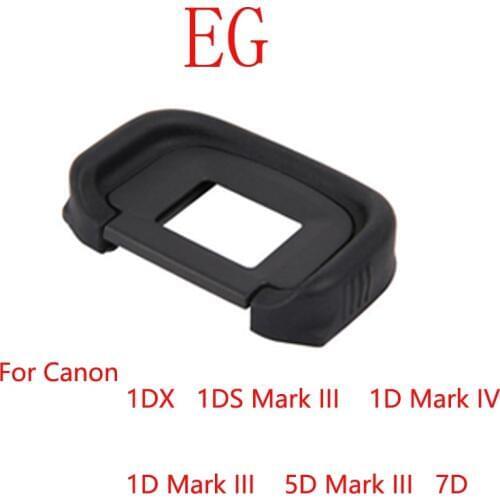 10pcs/lot EG Rubber Eye Cup Eyepiece Eyecup for Canon E&S 1DS mark 3 1DS mark IV 7D 5D3 SLR Camera