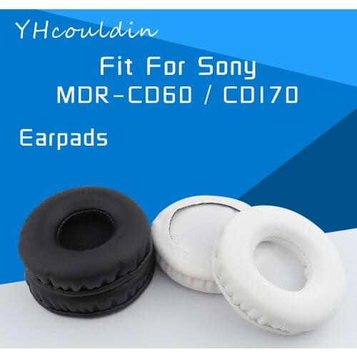YHcouldin Earpads For Sony CD60 CD170 MDR-CD60 MDR-CD170 Headphone Accessaries Replacement Leather