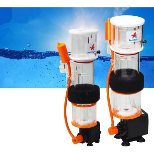 New Protein Separator Needle Brush Pump SQ-50 70 90 Mini Small Protein Separator Built-in Wall Eggs Coral Cylinder Filter