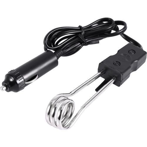 Portable 12V/24V Electric Car Boiled Immersion Water Heater Traveling Camping Picnic Boiler Hot Water New