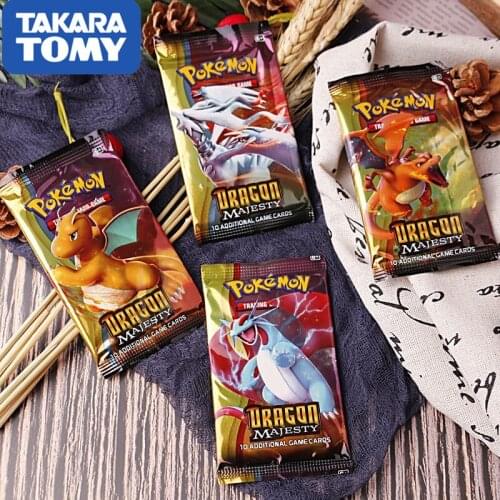 TAKARA TOMY Pet Pokemon Cards The Newest Style In 2019 Pokemon GX Card The Toy of Children Kids Toys