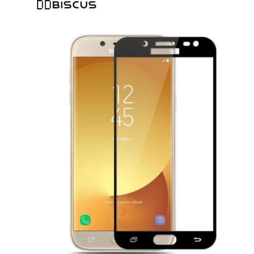 Tempered Glass Screen Full Cover Protector For Samsung Galaxy J3 Pro 2017 J330F SM-J330F SM-J330F/DS SM-J330FN Protective Film