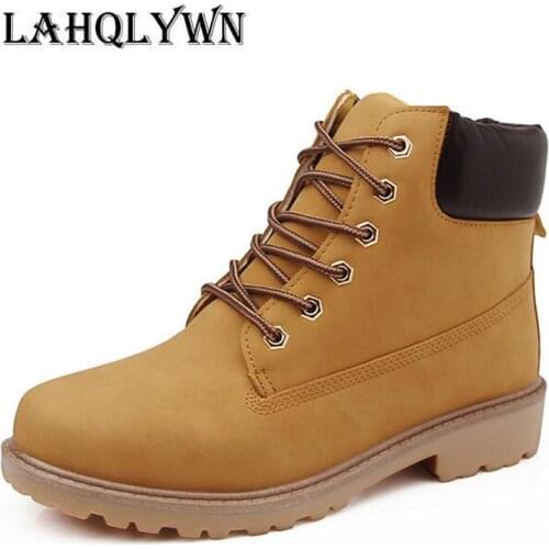 Autumn winter women ankle boots new fashion woman snow boots for girls ladies work shoes plus size 36-43 P100