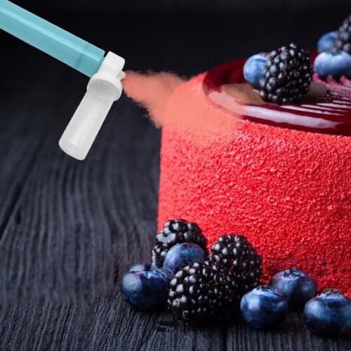 1 Set Cake Airbrush Manual DIY Plastic Pastry Dusting Decorating Sprayer for Kitchen Baking Cake Decorating Tools