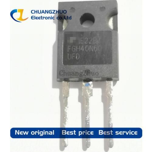 10PCS FGH40N60UFD FGH40N60 40N60 TO247 IGBT tube for welding